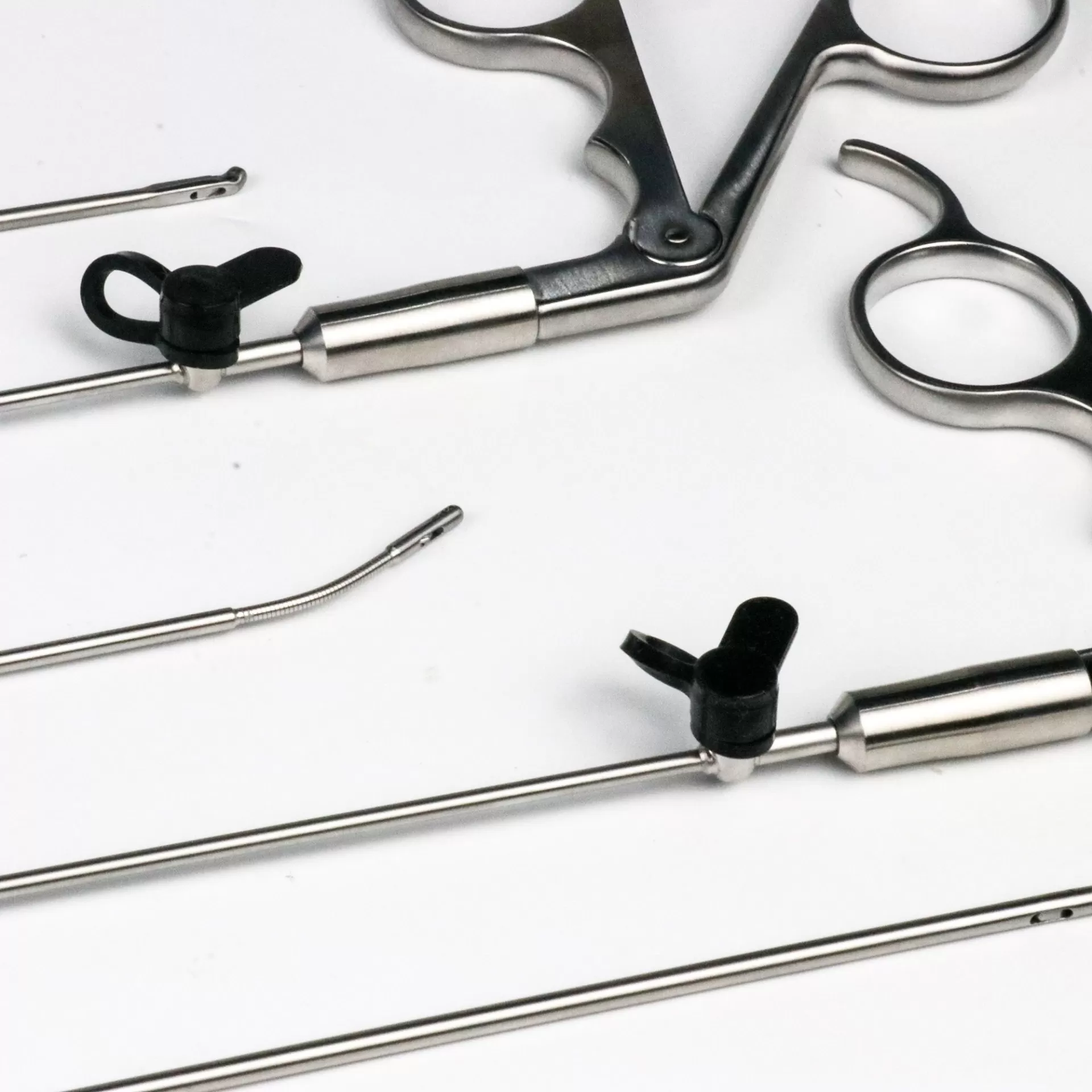 Bộ dụng cụ kẹp nội soi cột sống CANWELL kèm kẹp giữ plasma cắt đốt bằng sóng RF cho phẫu thuật PTED CE ISO